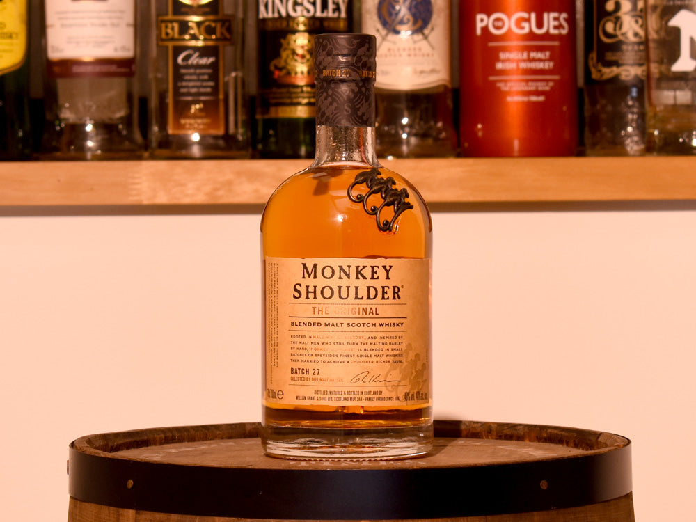 モンキーショルダー ブレンデッドモルト 職人技が光るスコッチ
