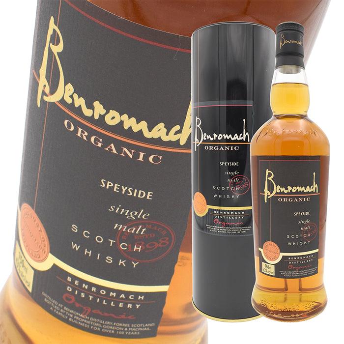 Whiskey 43% Benromach Organic 750ml bottle 1 bottle – 酒宝庫MASHIMO