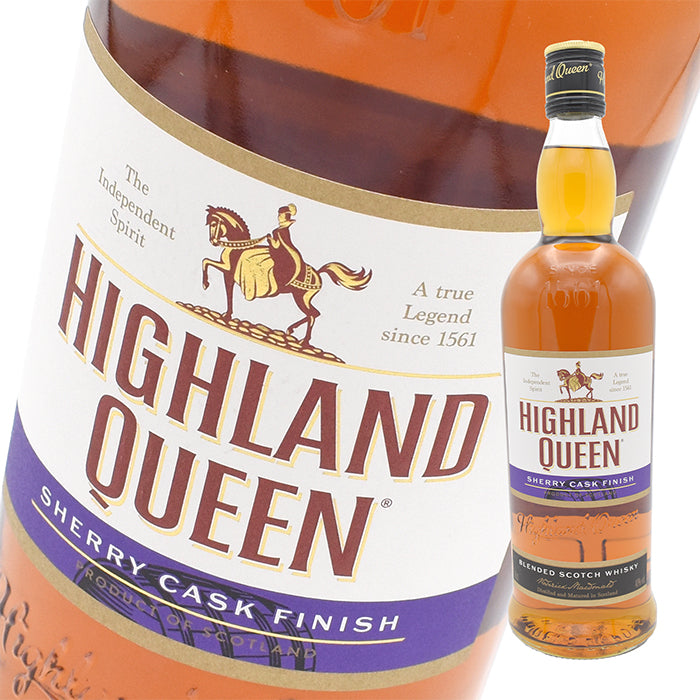 Whiskey 40% Highland Queen Sherry Cask Finish 700ml 1 bottle – 酒宝庫MASHIMO