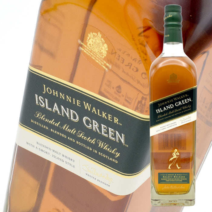 ジョニーウォーカー アイランドグリーン 並行品 箱付き 43度 1000ml
