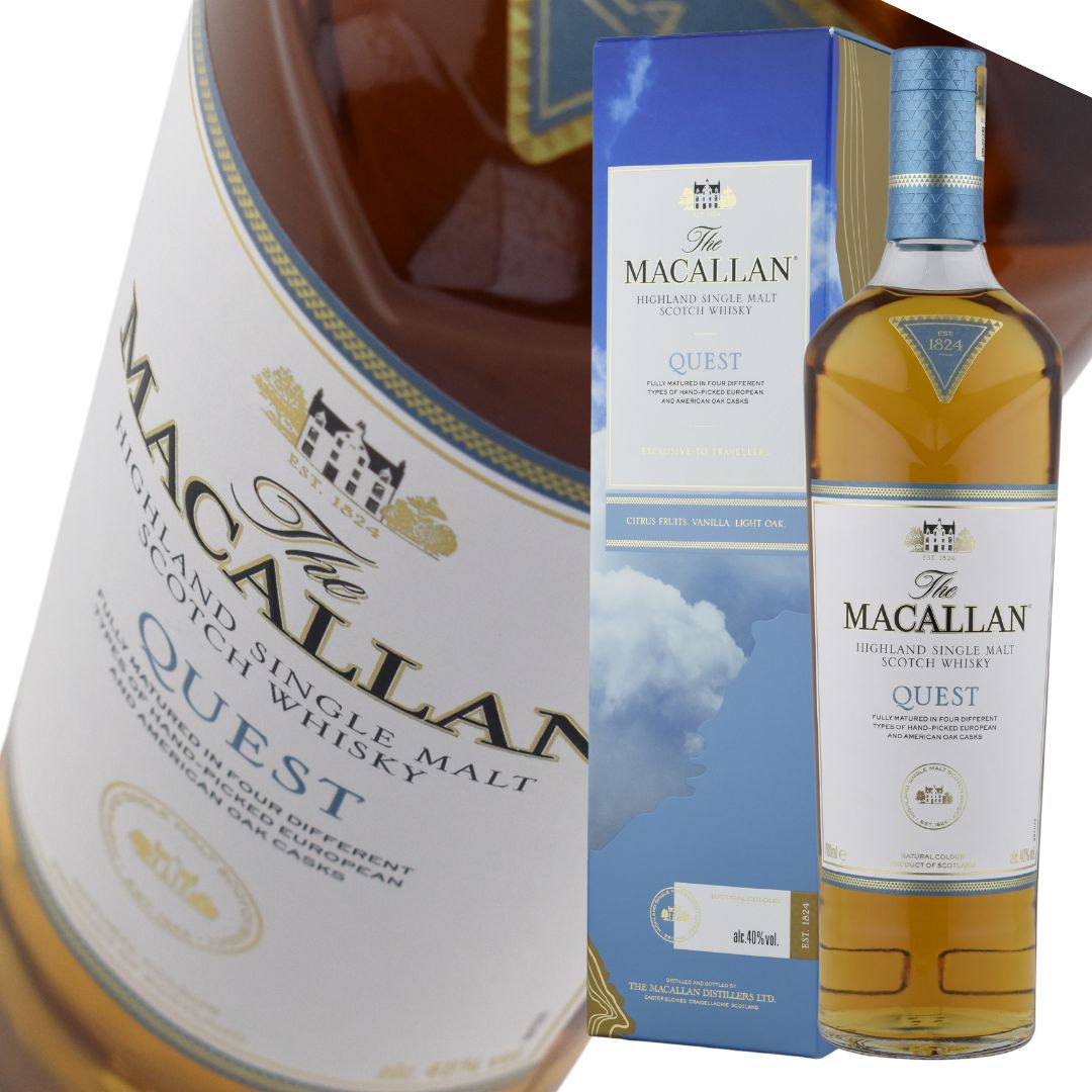 The Macallan Quest ウイスキー1㍑×2本 The Macallan Quest