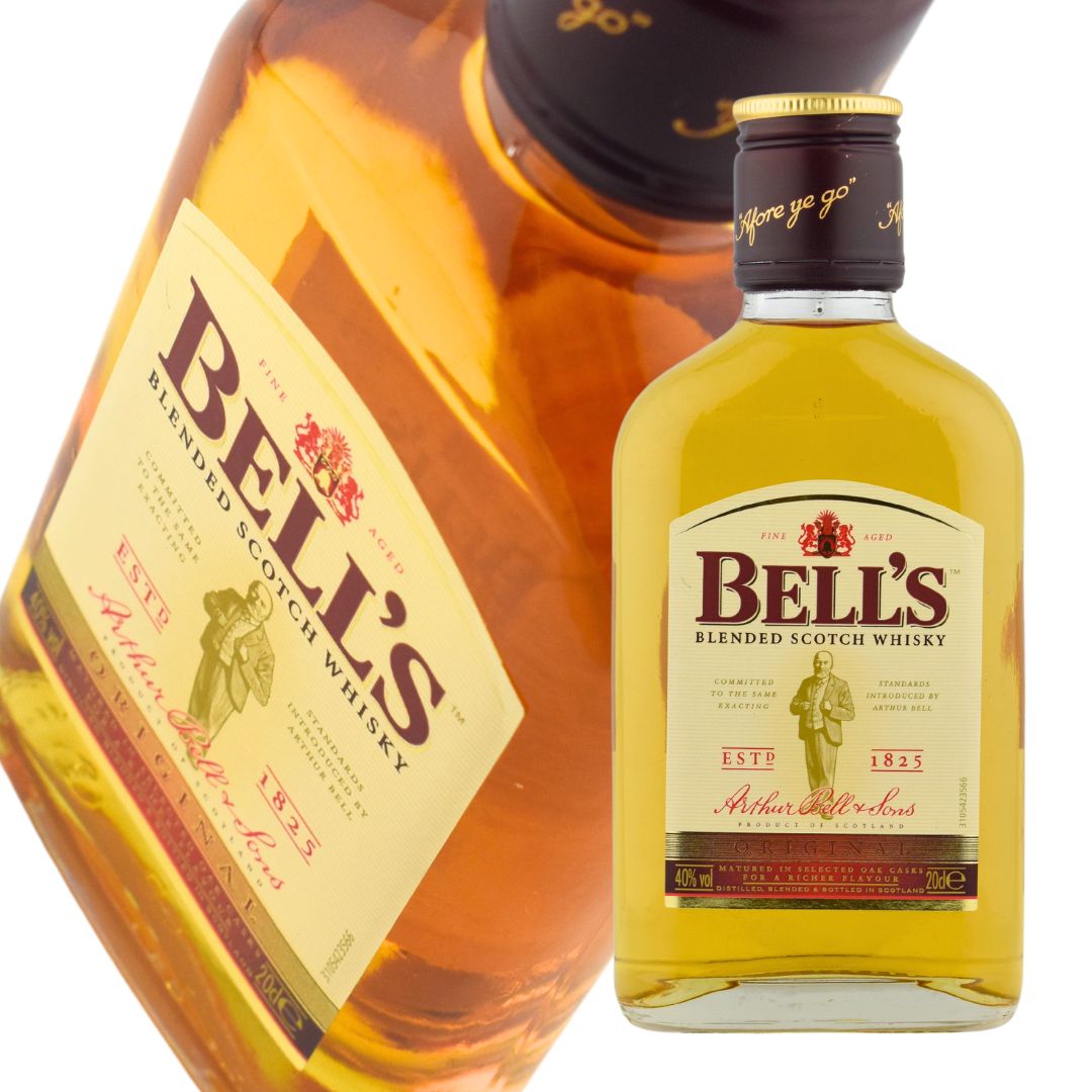 ウイスキー 40度 ベル スコッチオリジナル 200ml×1本 ミニボトル – 酒