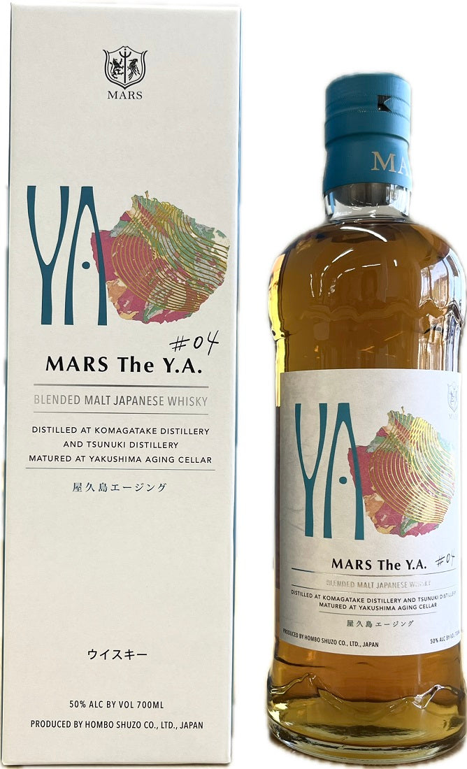 ウイスキー 50度 MARS The Y.A. ＃04 700ml 1本 正規 箱入 – 酒