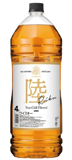 ウイスキー キリン 陸 50度 4L ペットボトル 業務用 国産ウイスキー 