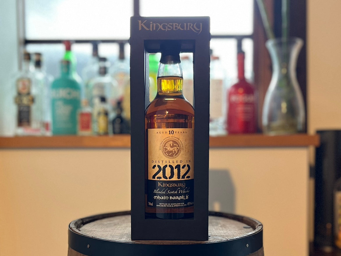 メインバライル 2012 10年 / キングスバリー ゴールド エドリントン系モルトを贅沢に使用した、価値ある一杯