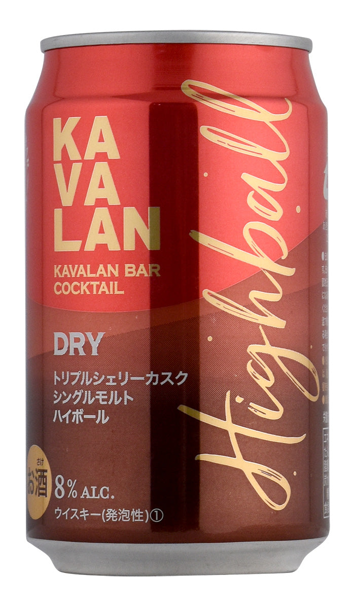 カバランバーカクテル トリプルシェリーカスク シングルモルトハイボール缶 “シェリー樽の深みをそのまま缶に閉じ込めたプレミアムハイボール”