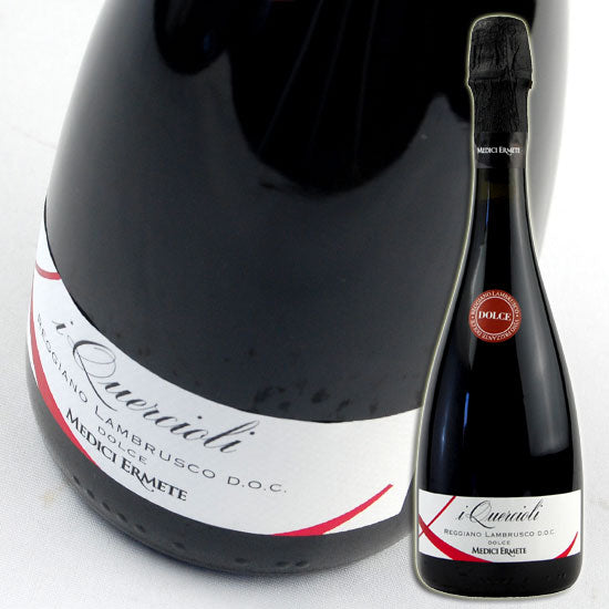 Medici Hermete Quercioli Reggiano Lambrusco Dolce [NV] 750ml, Red, Slightly Foaming