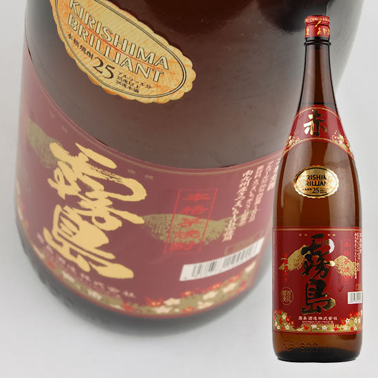 Kirishima Sake Brewing Red Kirishima 25% 1.8L Potato Shochu 《1800ml》