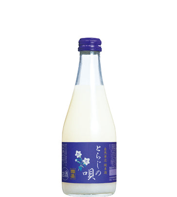 Nakano Sake Brewery Sake Natural Foaming Toraji no Uta Junmai Sake 300ml Bottle Nigori Sake Nigori