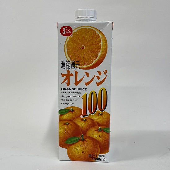 JA熊本果実連 ジューシー オレンジ 100 1L パック オレンジジュース