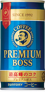 缶コーヒー サントリー BOSS ボス プレミアムボス 185g×30本 缶 1ケースセット 送料無料