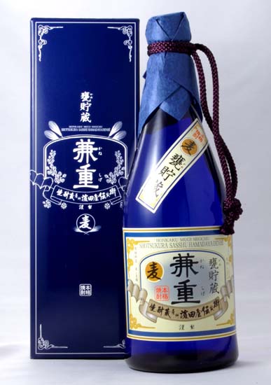 Hamada Sake Brewery Hamadaya Denbei Barley Shochu “Kaneshige” Jar Storage 25° 720ml Barley Shochu