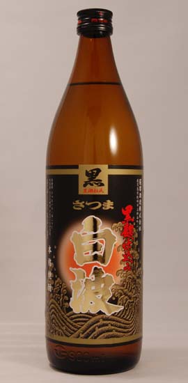 Satsuma Shuzo Shiranami black koji 25% 900ml sweet potato shochu