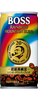 Canned coffee Suntory BOSS Rainbow Mountain Blend 185g x 30 cans 1 case set Free shipping