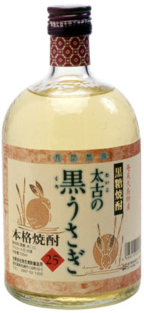 Yayoi Shochu Brewery Ancient Black Rabbit Long-term Storage Brown Sugar 25% 720ml Brown Sugar Shochu
