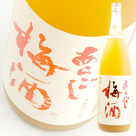 Umenoyado Sake Brewery Aragoshi Plum Wine 12% 1.8L 《Free shipping nationwide for purchases of 3 bottles or more!》 Sake base