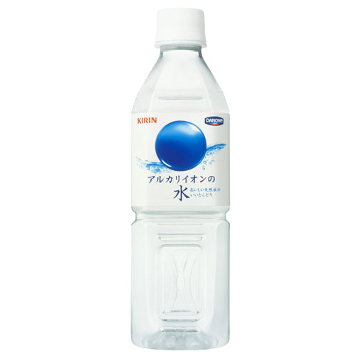 Kirin Alkaline Ion Water 500ml x 24 PET Bottles 1 Case Set Free Shipping