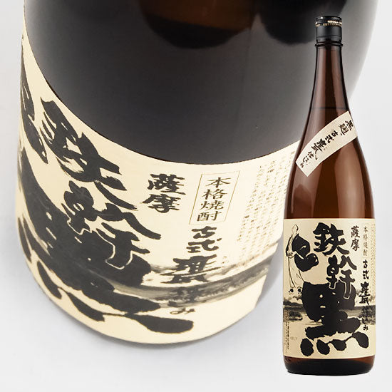 Ogatama Sake Brewery Tetsukankuro Pot-made 25% 1.8L Potato Shochu