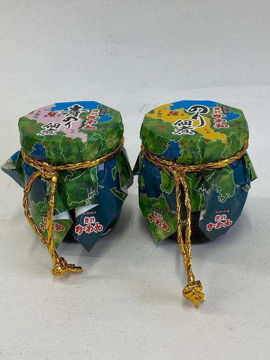 [Maizuru Kanewa] Green seaweed tsukudani 170g x 1 piece Nori tsukudani 170g x 1 piece Total 2 pieces set Maizuru souvenir