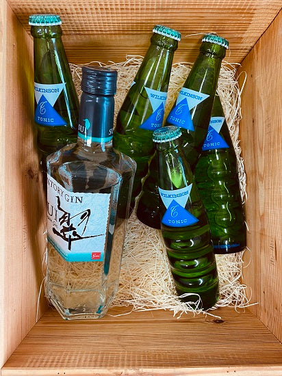 [Midori Gin/Tonic Set] 40° Japanese Gin Midori 700ml 1 bottle, Wilkinson Tonic 190ml 5 bottles [Gin and Tonic Set]