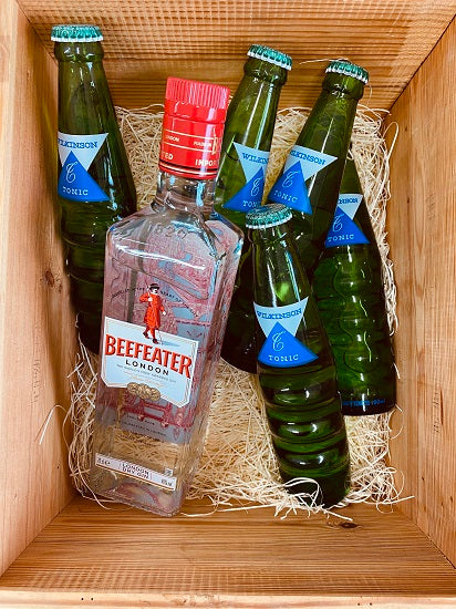 [Beefeater Gin and Tonic Set] 40° Beefeater Gin 700ml 1 bottle, Wilkinson Tonic 190ml 5 bottles [Gin and Tonic Set]