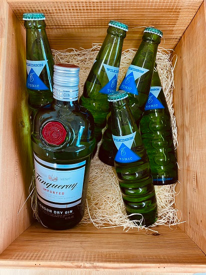 [Tanqueray Gin and Tonic Set] 47.5° Tanqueray London Dry Gin 750ml 1 bottle, Wilkinson Tonic 190ml 5 bottles [Gin and Tonic Set]