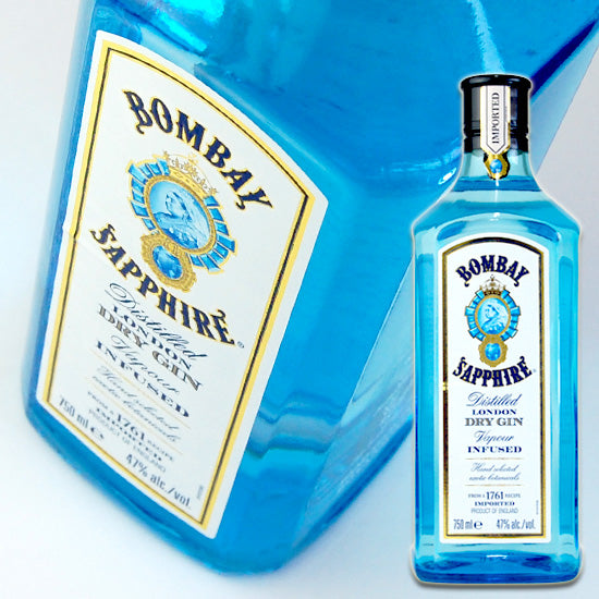 [Bacardi Japan Co., Ltd.] Bombay Sapphire London Dry Gin 750ml 47°