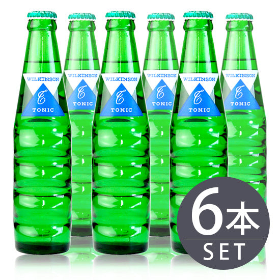 【アサヒ飲料】　ウィルキンソン　トニック　190ml　瓶　リターナブルびん　6本セット