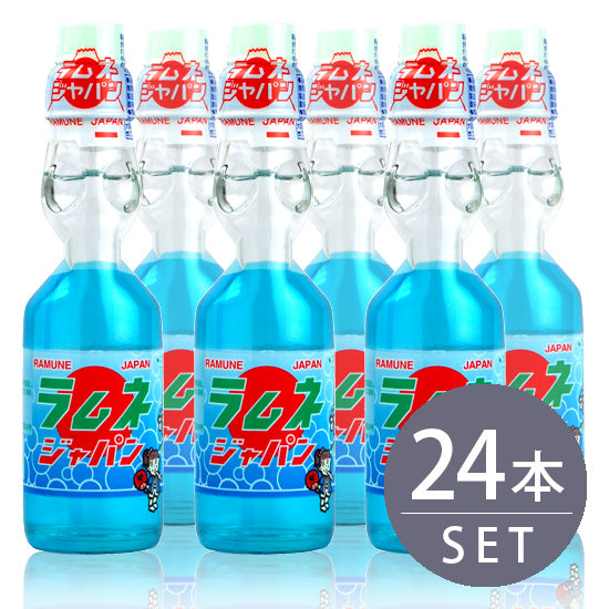 [Kotobuki-ya] Ramune Bottle Ramune Japan 200ml [Bottle] 24 bottles 1 case Marble stopper Carbonated Ramune Bottle