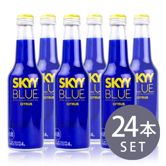 [CT Spirits Japan] Sky Blue Citrus 275ml bottle 24 bottles 1 case