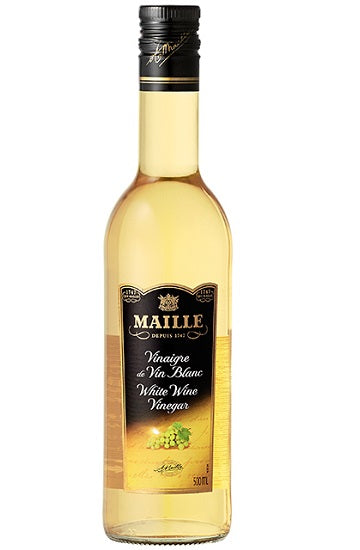 [Maille] White wine vinegar 500ml bottle x 1
