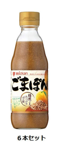 Mizkan Sesamepon 350ml bottle x 6 set