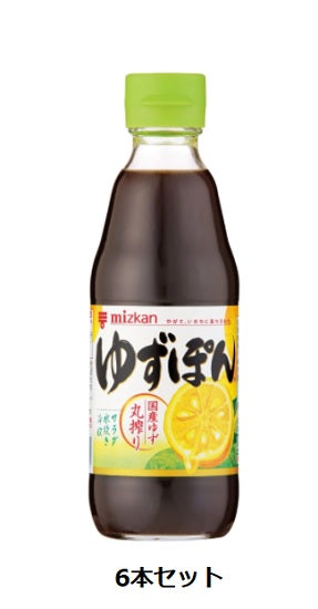Mizkan Yuzupon 360ml bottle x 6 set