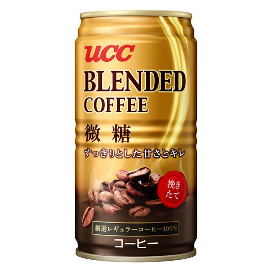 [UCC] Blended coffee, fine sugar, 185g cans x 30 (up to 3 cases can be bundled per delivery!)