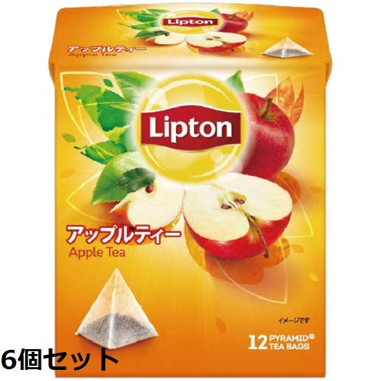 Key Coffee Lipton Apple Tea Tea Bags 12 bags x 6 pieces set