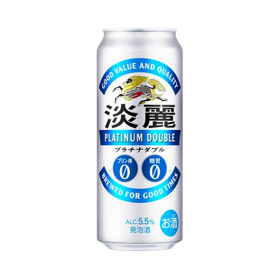 Kirin Tanrei Platinum Double 500ml can 1 case (24 pieces) (Up to 2 cases can be bundled per delivery!)