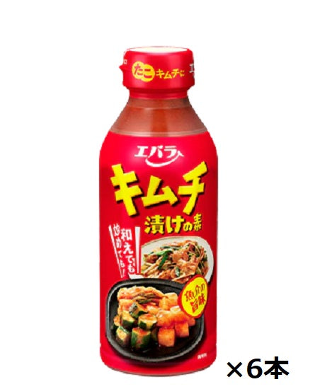 Ebara Foods Kimchi Pickled Mix 300ml x 6 bottles