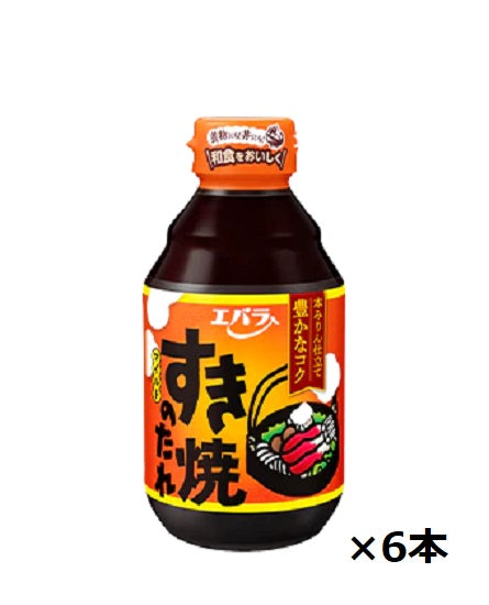 Ebara Foods Sukiyaki Sauce Mild 300m x 6 bottles
