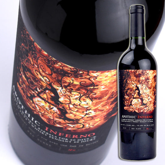 Red wine America Apothic Inferno 750ml 1 bottle Free shipping