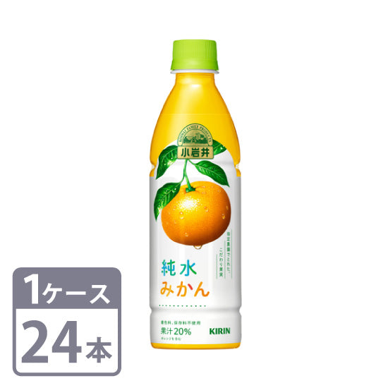Kirin Koiwai pure water mandarin oranges 430ml x 24 plastic bottles 1 case set free shipping