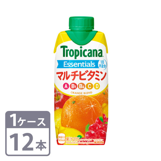 Tropicana Essentials Multivitamin Kirin 330ml x 12 bottles Paper pack 1 case set Free shipping