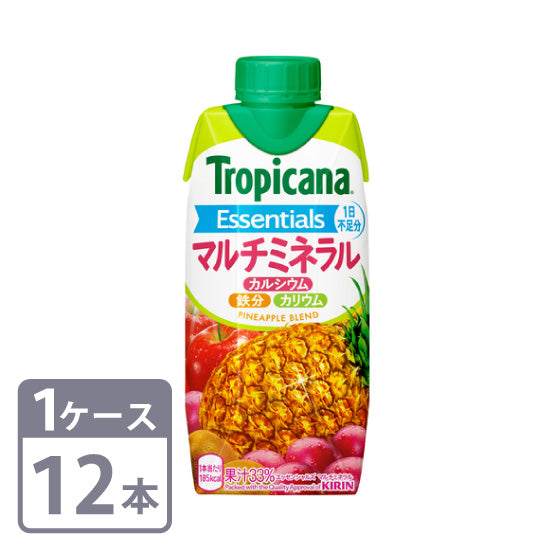 Tropicana Essentials Multimineral Kirin 330ml x 12 bottles Paper pack 1 case set Free shipping