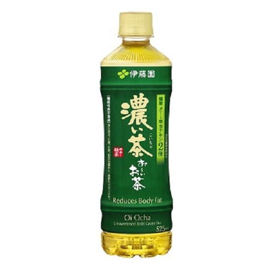 Itoen Oi Ocha, Strong Tea, Green Tea, Food with Functional Claims, 600ml PET, 1 Case <<24 Bottles>>