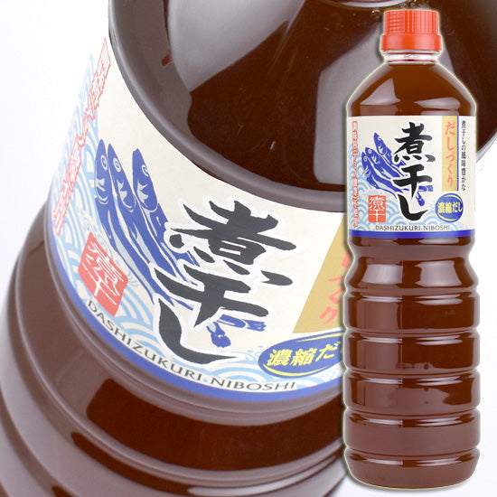 Takara Shuzo Dashi Making ≪Niboshi≫ 50-100 times concentrated dashi 1L PET 1 bottle