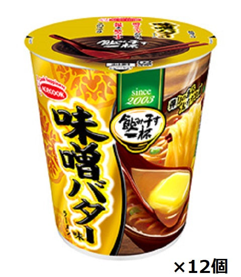 [Ace Cook] Vertical type, one cup to drink, miso butter ramen 65g x 12 pieces