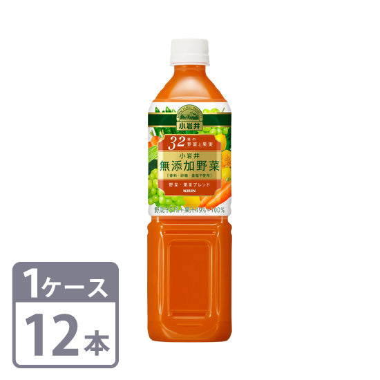 小岩井 無添加野菜 32種の野菜と果実 930mlペット×1ケース≪12本入≫