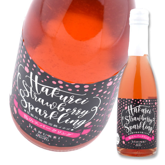 Hakurei Sake Brewing Strawberry Sparkling 250ml bottle x 1 bottle