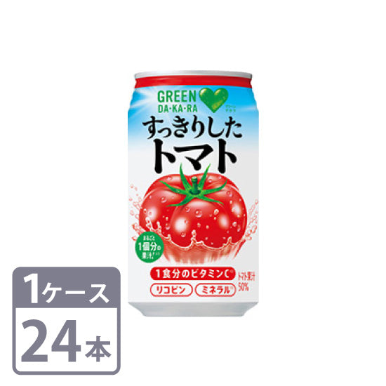 GREEN DA・KA・RA すっきりしたトマト サントリー 350g×24本 缶 1ケースセット 送料無料