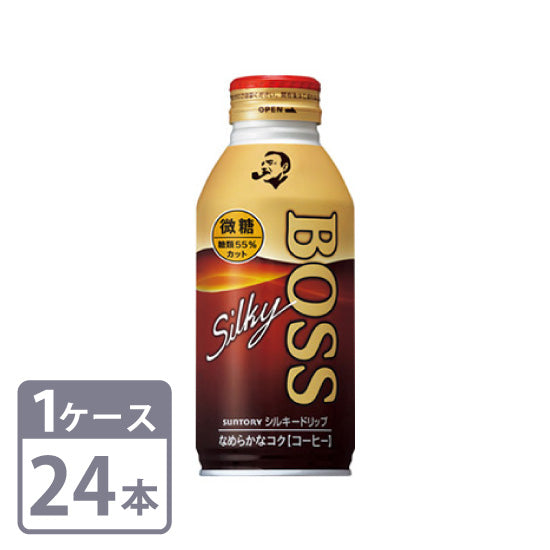 BOSS Silky Drip Light Sugar Suntory 360g x 24 Bottles Can 1 Case Set Free Shipping