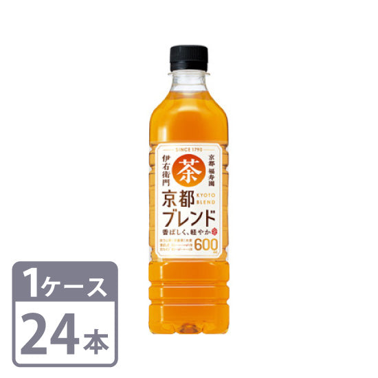 Green Tea Iyemon Kyoto Blend Suntory 600ml x 24 bottles Pet 1 case set Free shipping